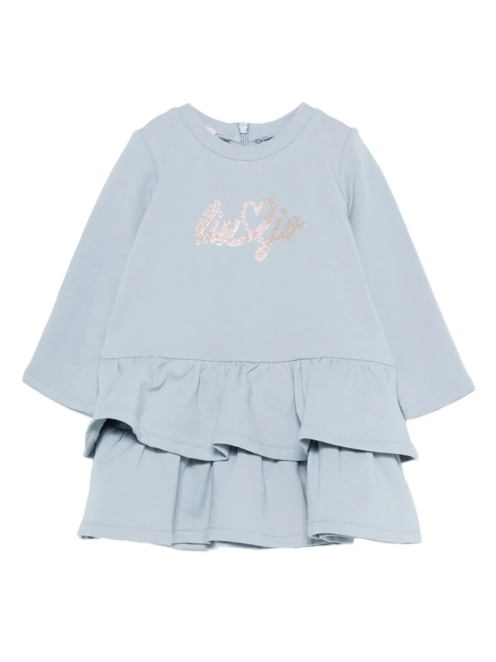 LIU JO embellished ruffled dress | Blue | Image 1