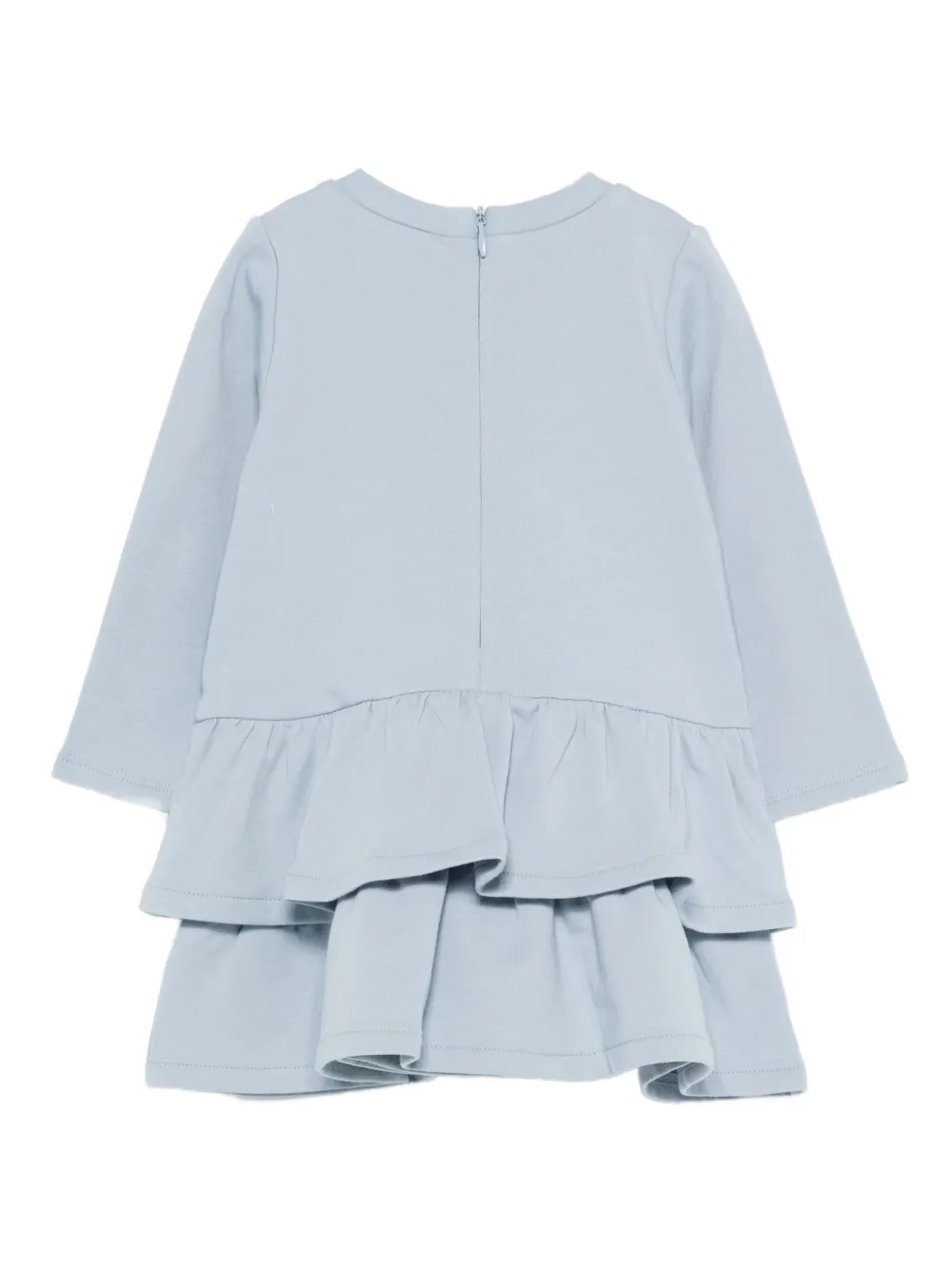 LIU JO embellished ruffled dress - Blauw