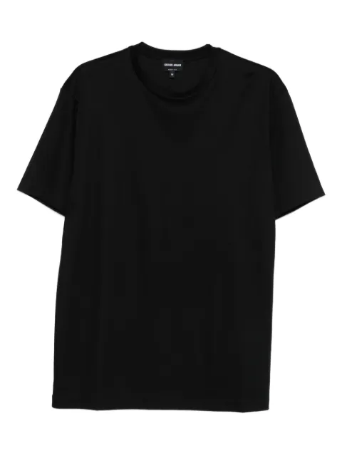 Giorgio Armani playera manga corta con cuello redondo