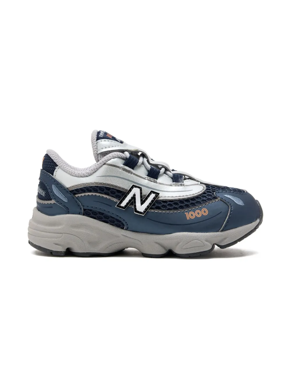 New Balance Kids 1000 logo-detail sneakers Blue