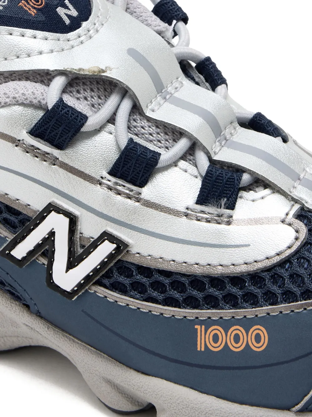New Balance Kids 1000 logo-detail sneakers Blue