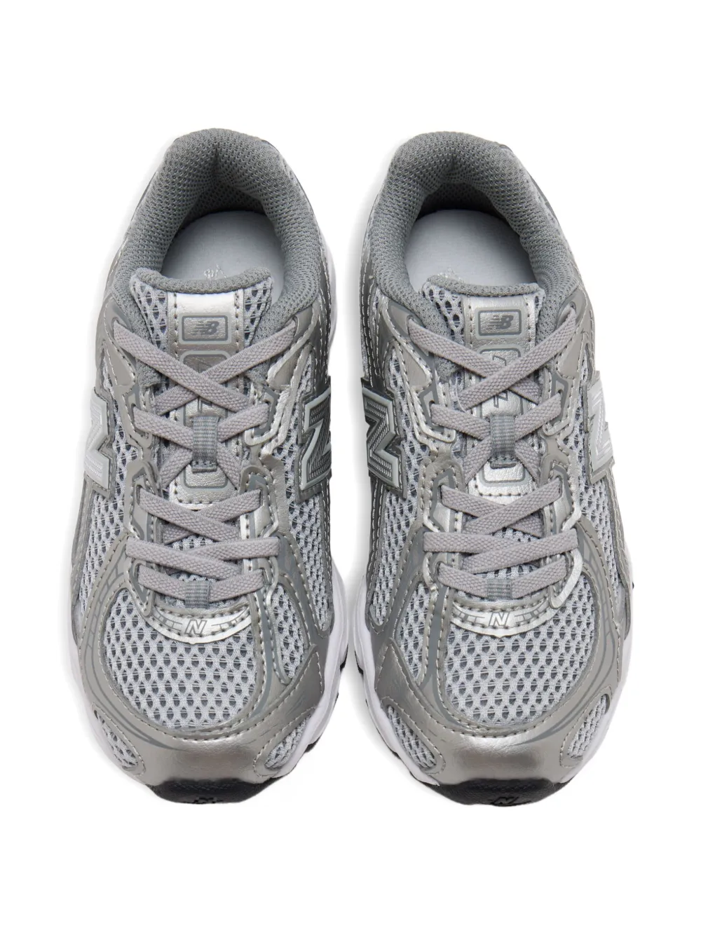 New Balance Kids 740 logo-detail sneakers Grey