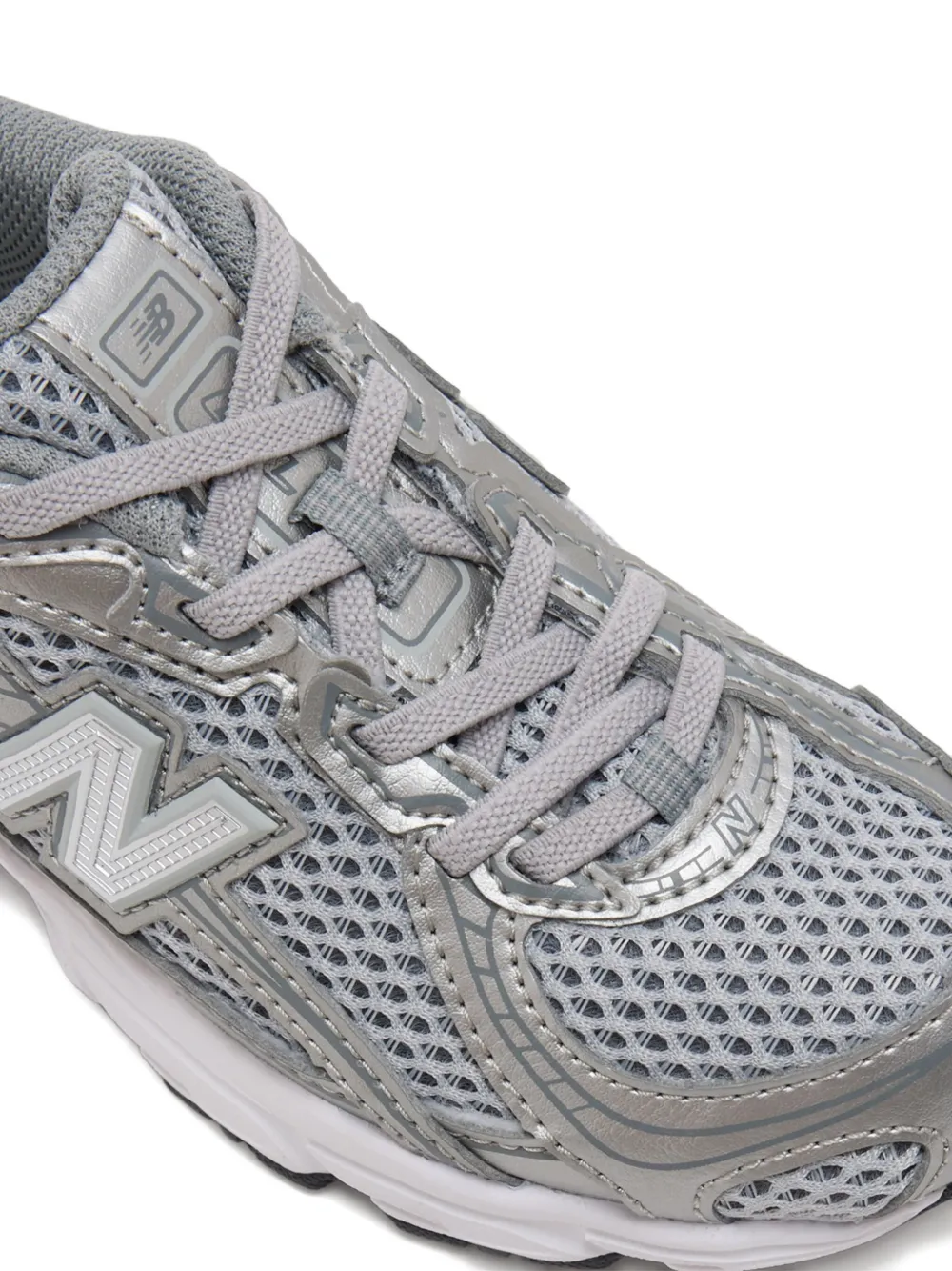 New Balance Kids 740 logo-detail sneakers Grey