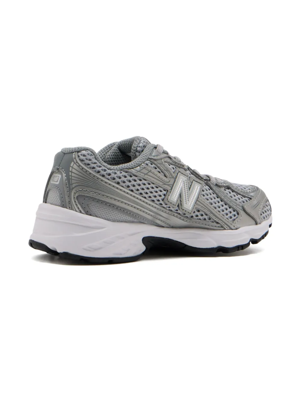New Balance Kids 740 logo-detail sneakers Grey