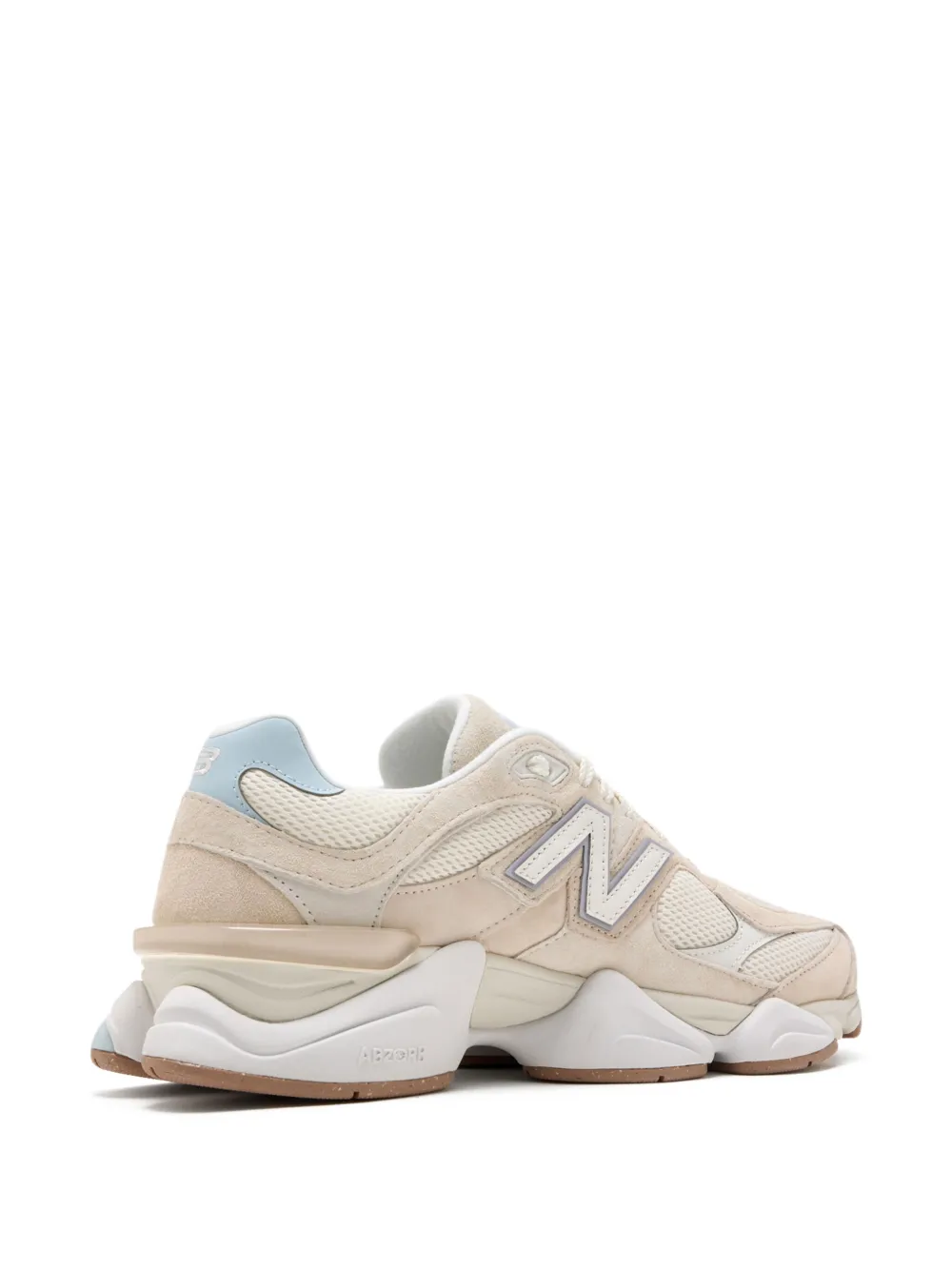 New Balance 9060 mesh suede sneakers Neutrals