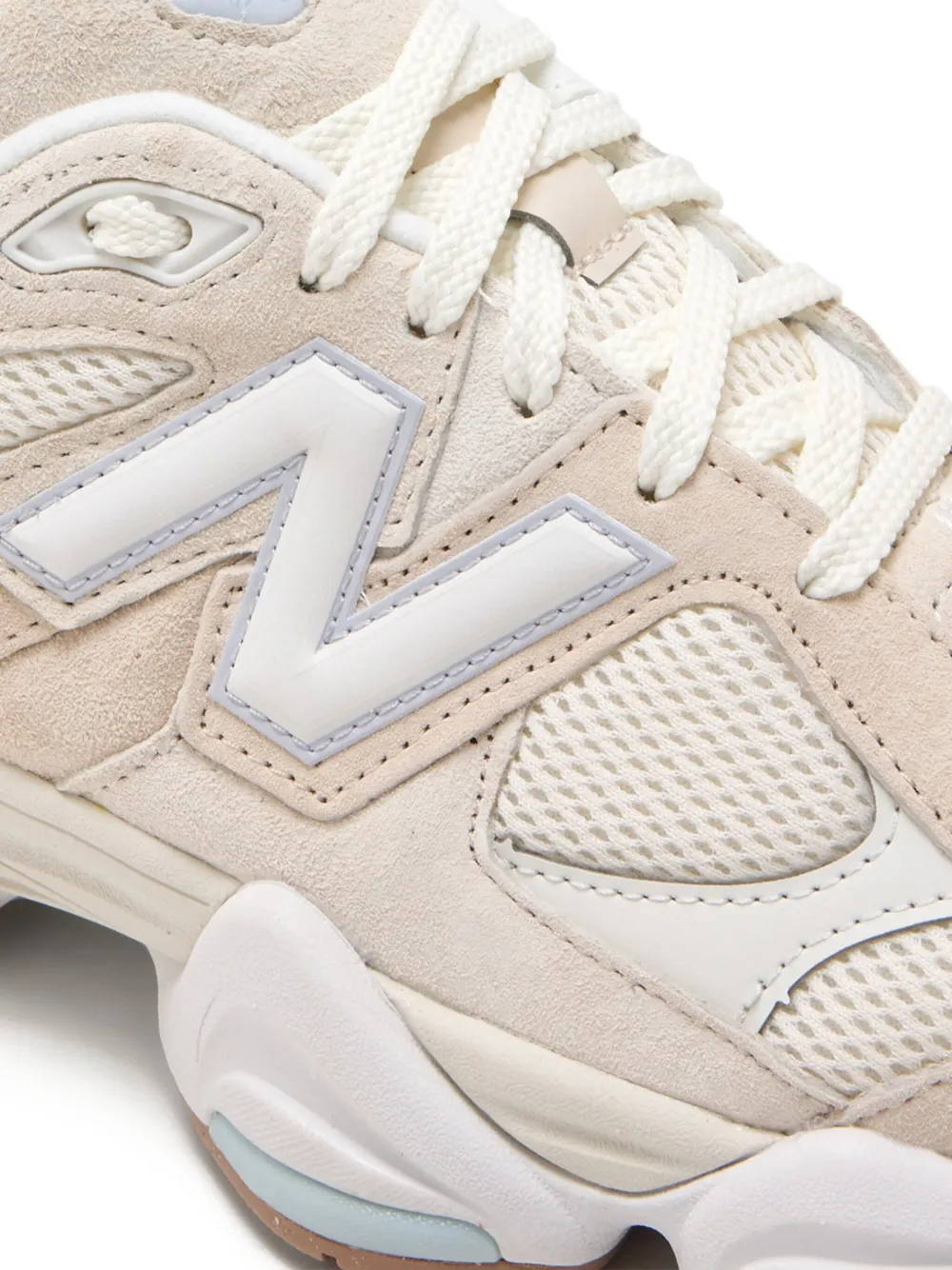 New Balance 9060 mesh suede sneakers Neutrals