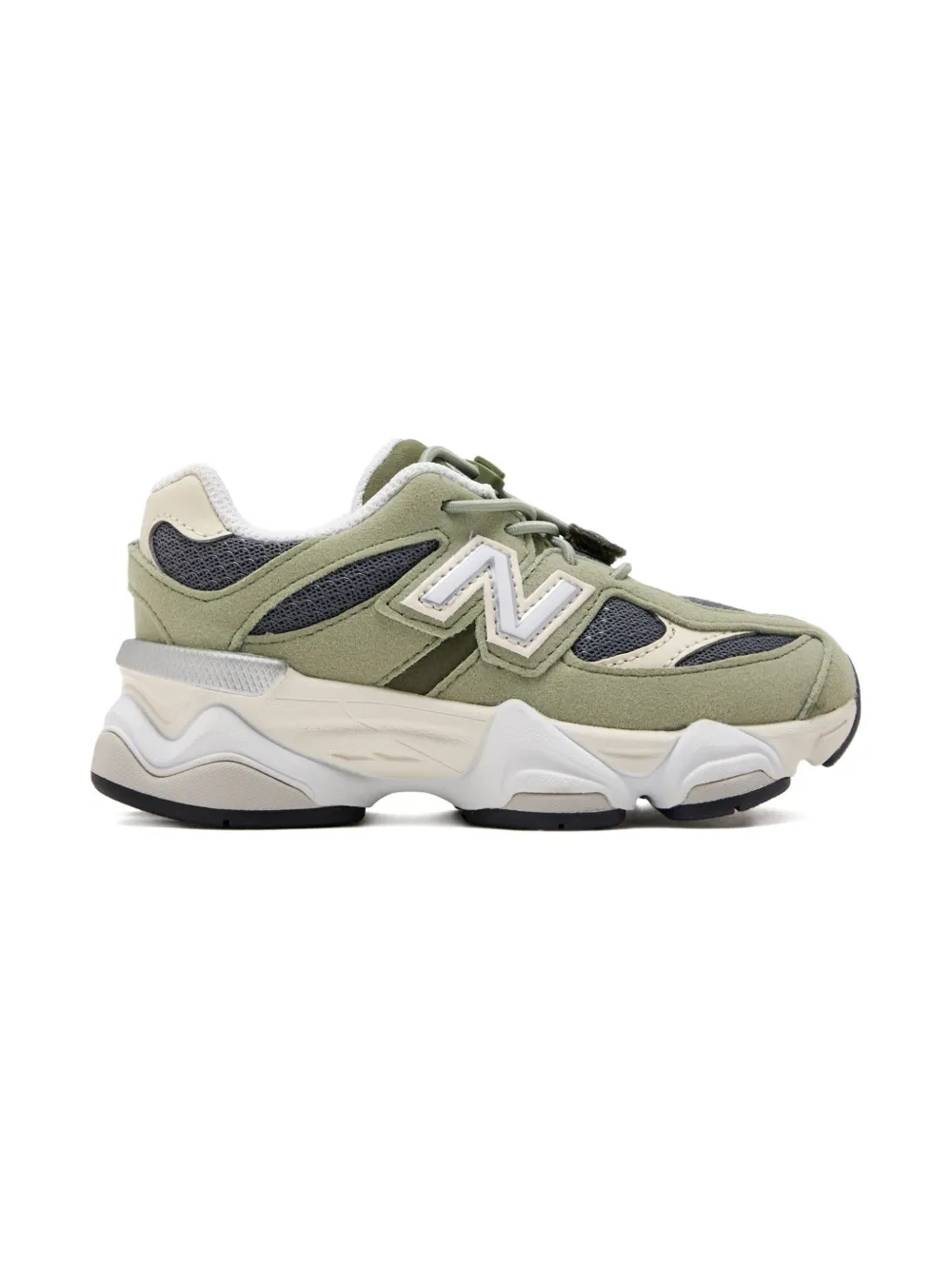 New Balance Kids 550 logo-detail sneakers Green