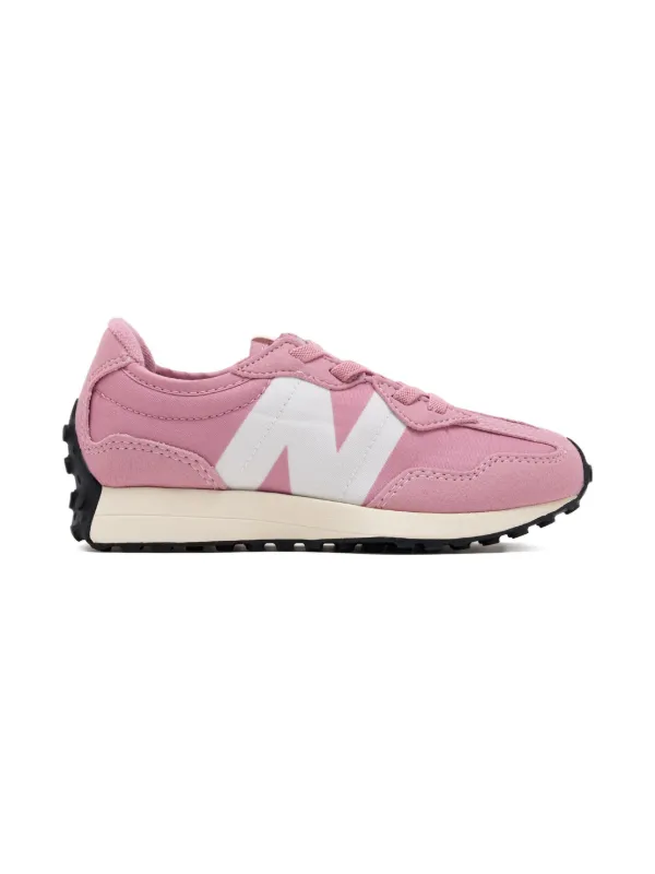 New Balance Kids 327 Logo lace-up Sneakers Pink FARFETCH IN