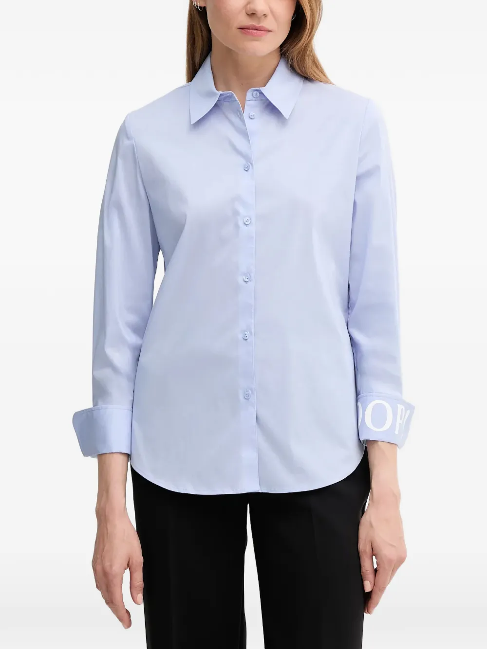Joop! Belli cuffed shirt - Blu