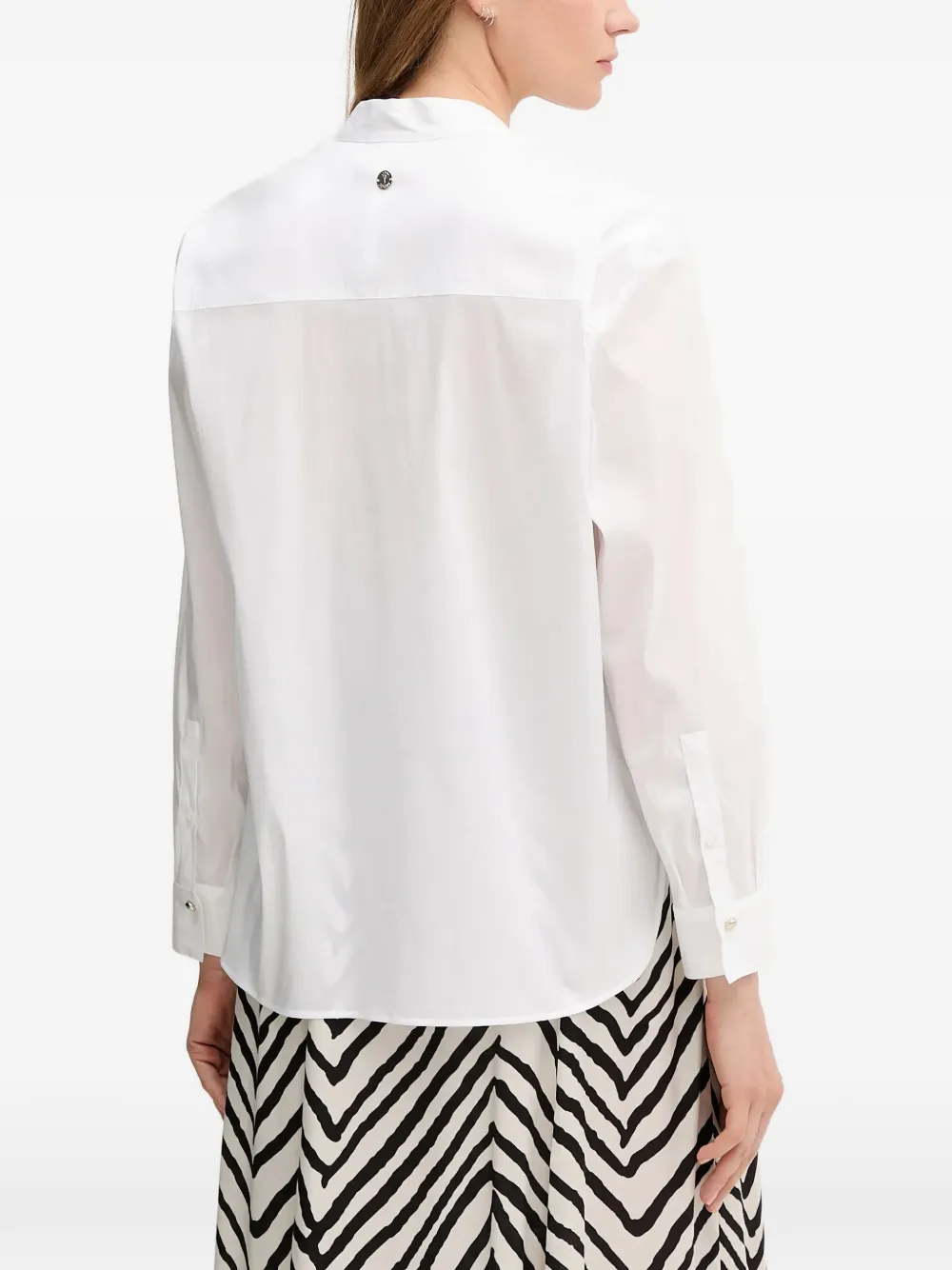  Joop! Bow-detail Shirt - White 