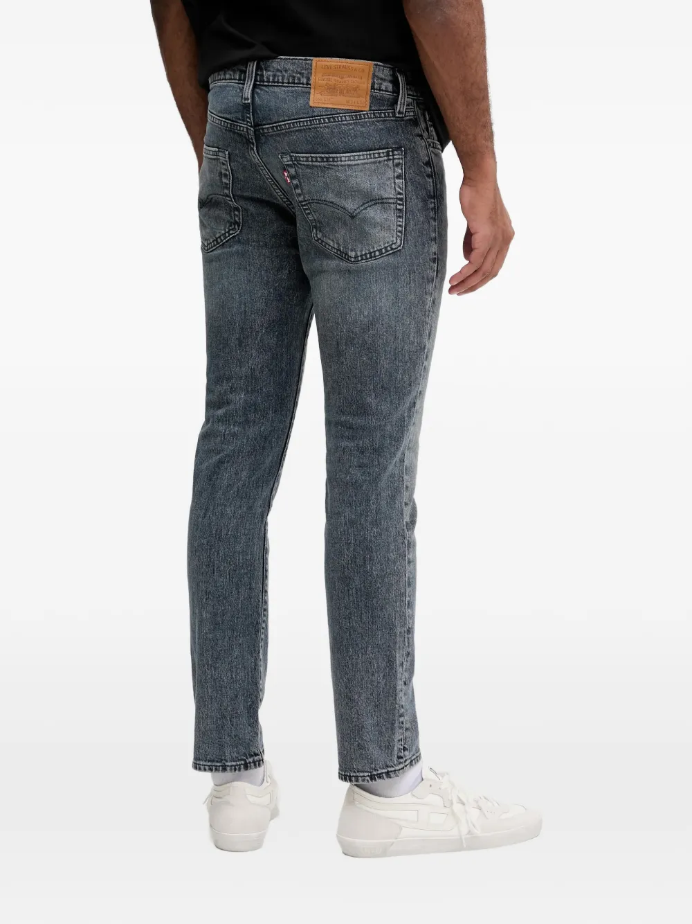 Levi's 511 jeans met riemlussen - Blauw