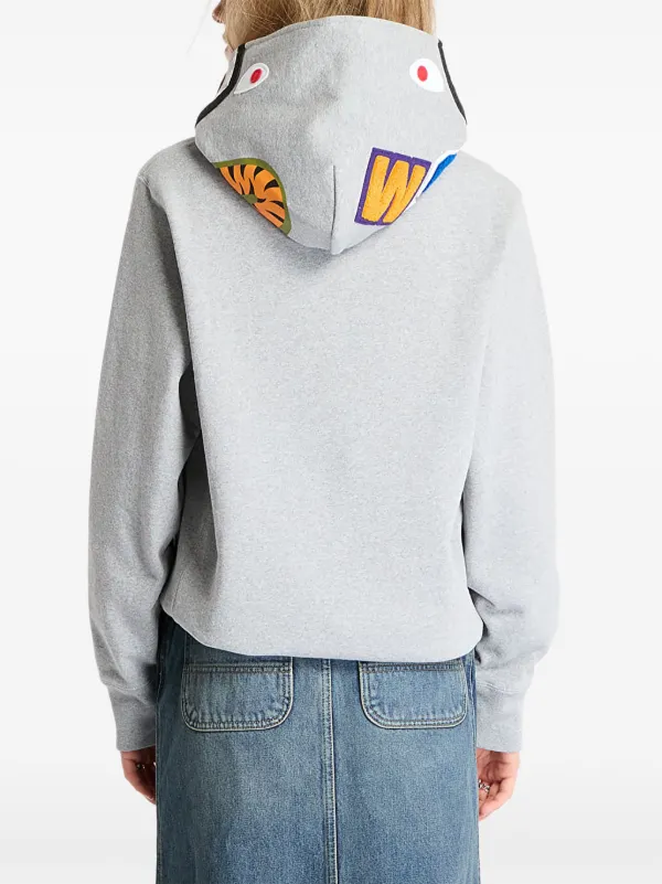 A BATHING APE® カンガルーポケット パーカー | グレー | FARFETCH JP