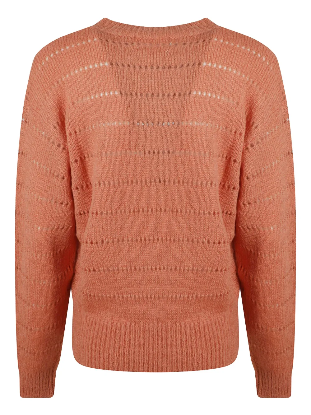 Isabel Marant Étoile Yona Openwork Sweater In Orange