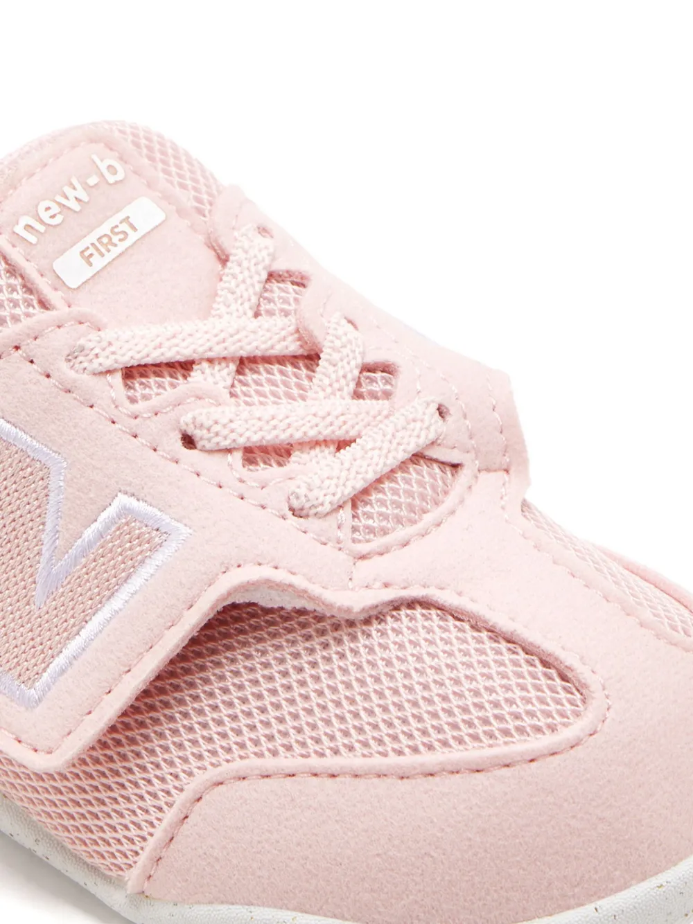 New Balance Kids logo-detail sneakers Pink