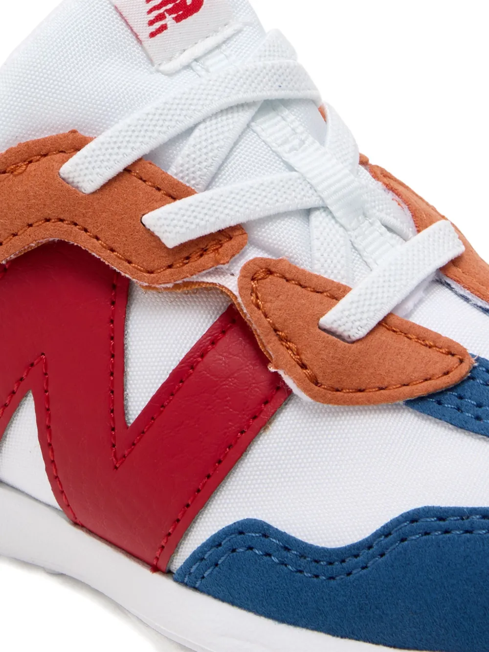 New Balance Kids 327 logo-detail sneakers White