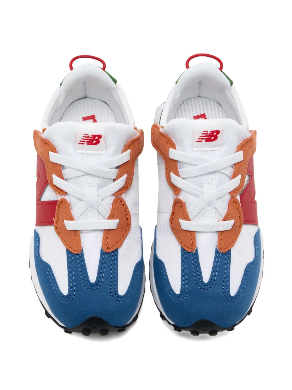 New Balance Kids 327 logo-detail sneakers White