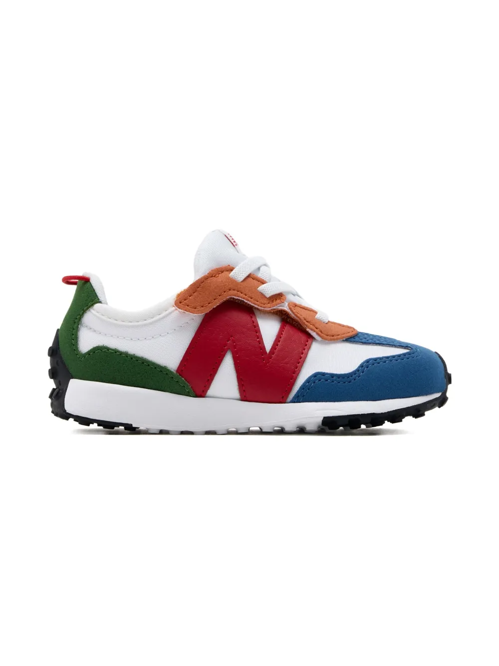 New Balance Kids 327 logo-detail sneakers White