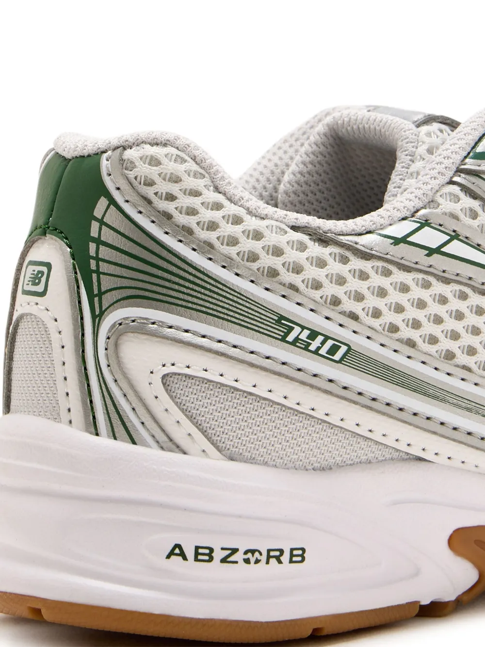 New Balance Kids 740 mesh-panel sneakers Neutrals