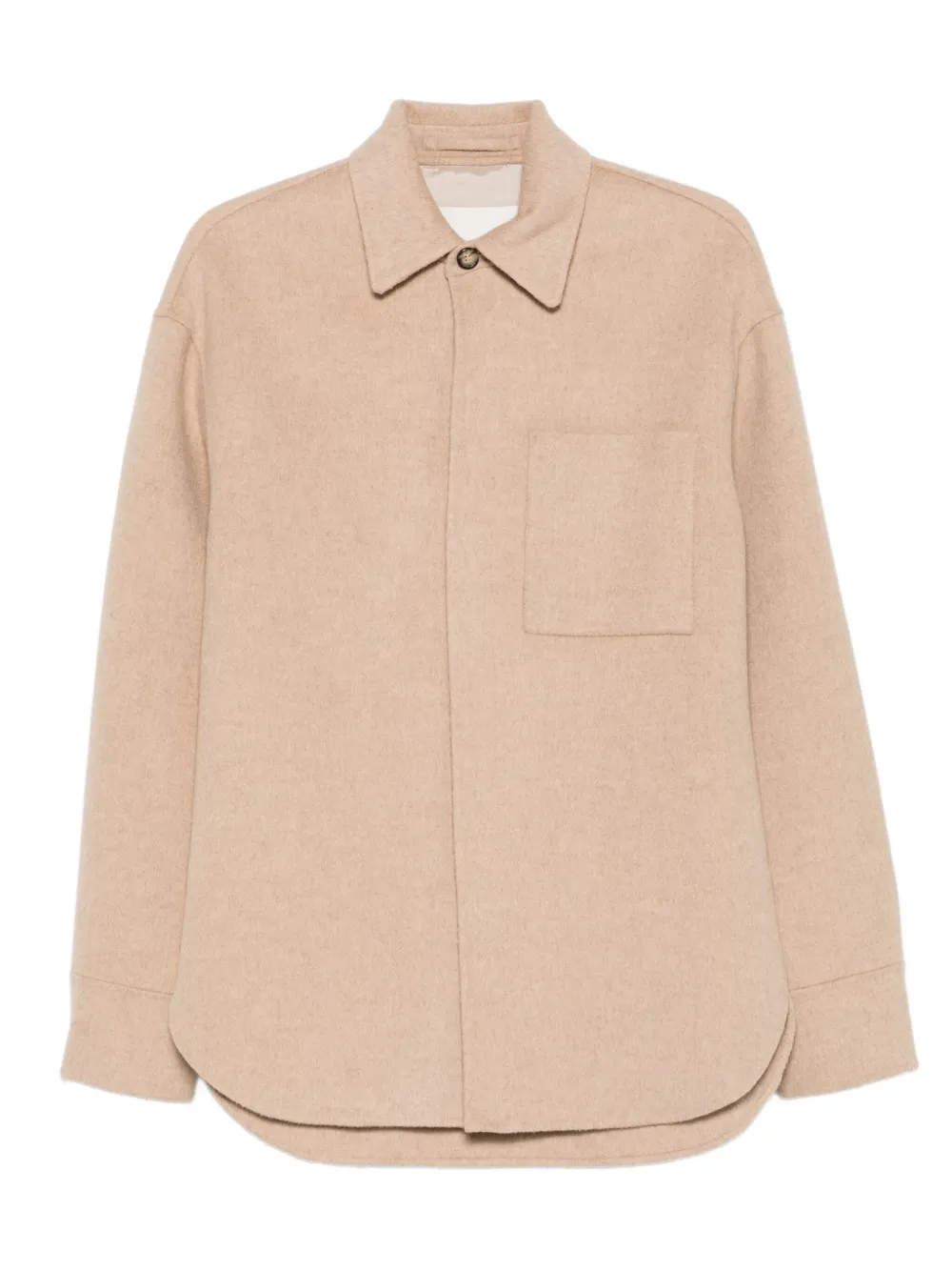 JW Anderson buttoned patch-pocket jacket | Neutrals | Image 1