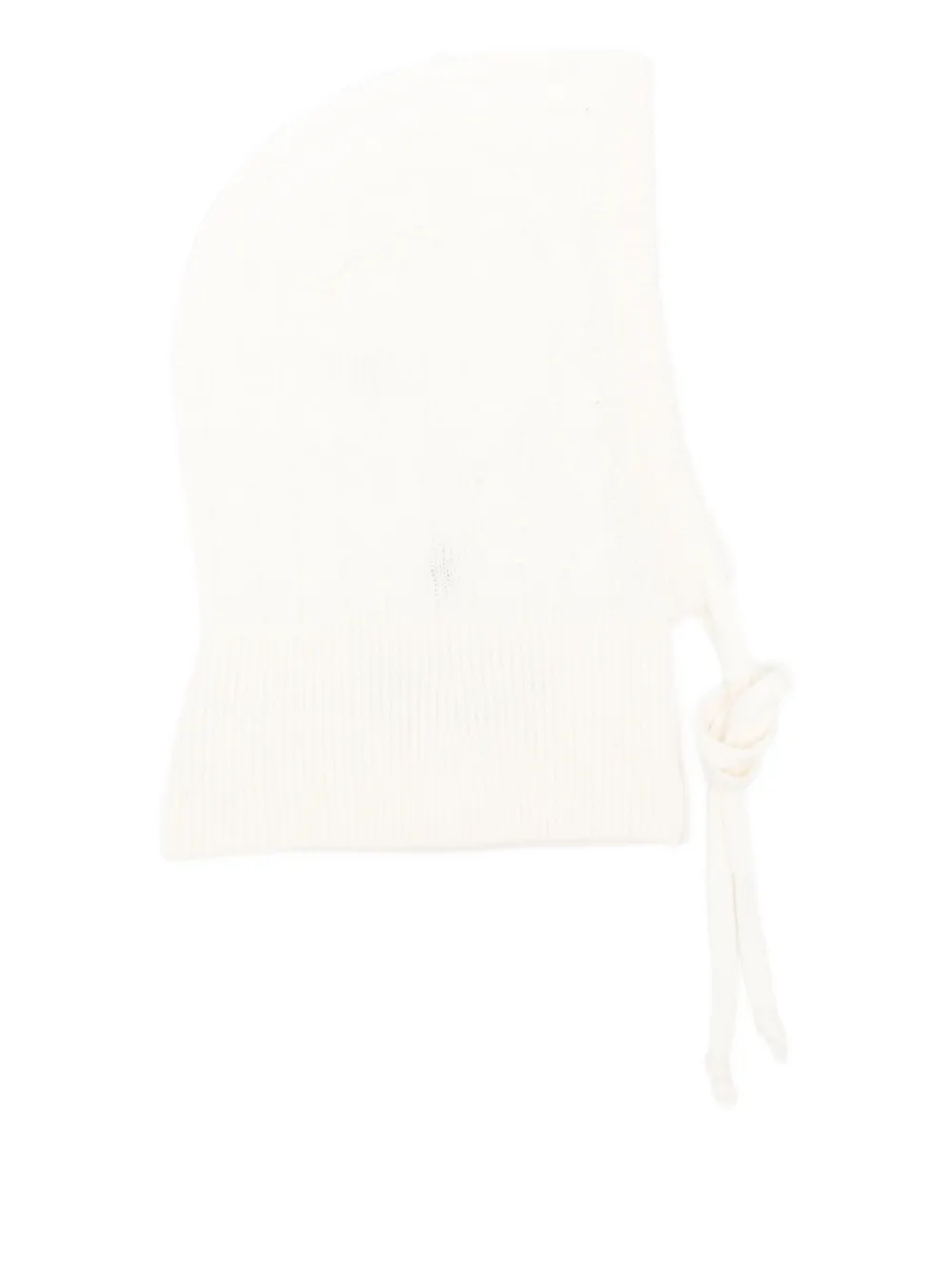 Polo Ralph Lauren ribbed-knit tie balaclava - Beige