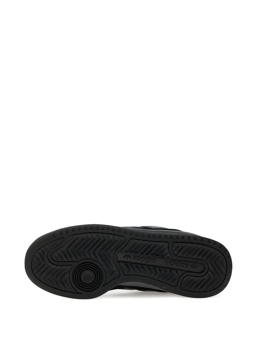 adidas Forum 2000 three-stripe suede sneakers Black
