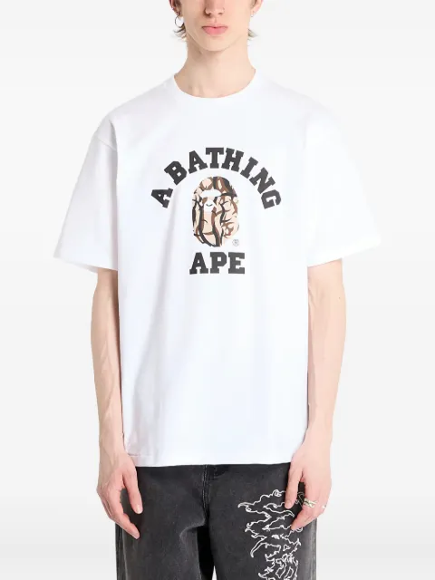 A BATHING APE® logo T-shirt