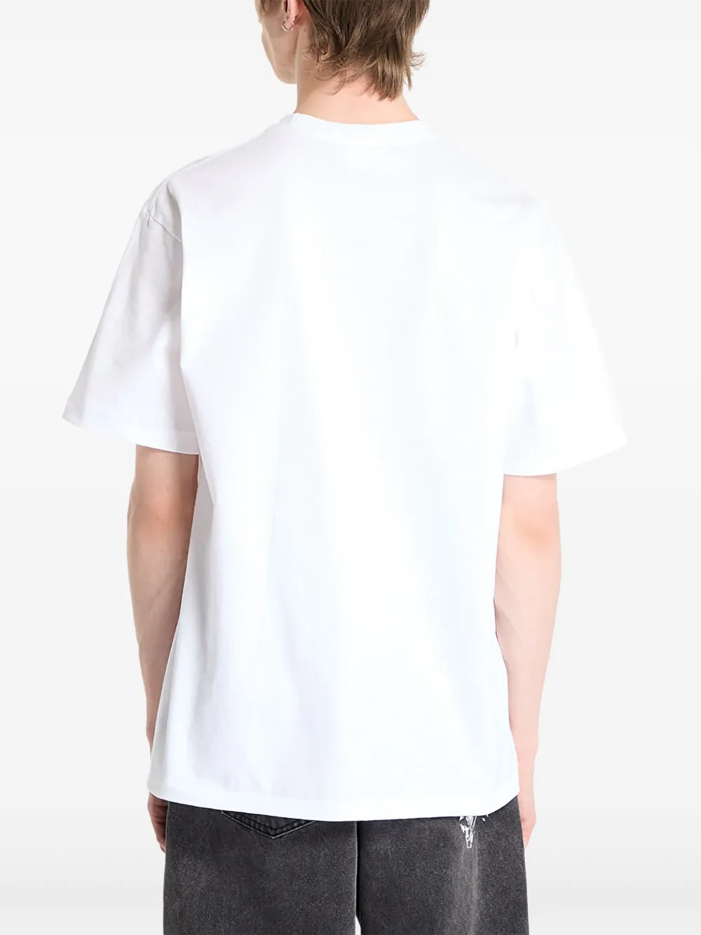 A BATHING APE T-shirt met logo Wit