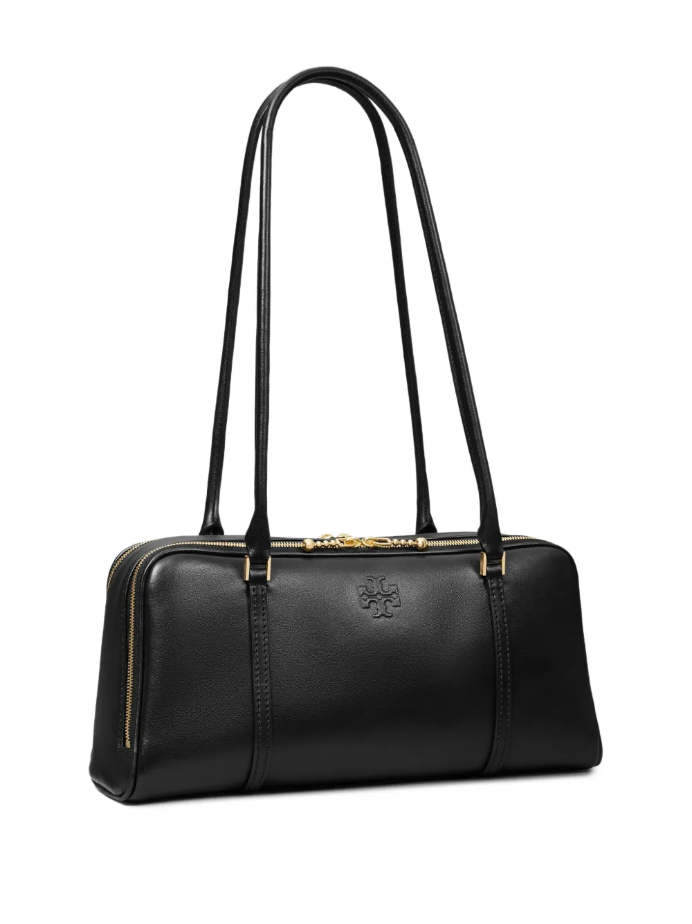 Tory Burch Small Marshmallow Shoulder Bag In Black