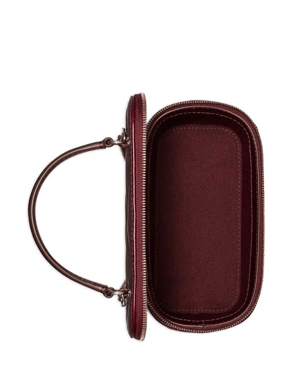 Tory Burch Kira gewatteerde tas met handgreep Rood