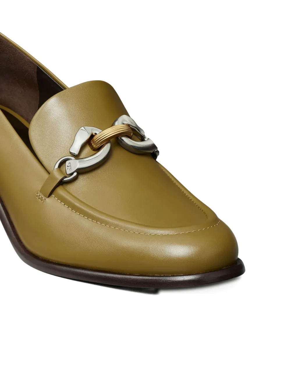 Tory Burch 55mm Jessa heeled loafers Green