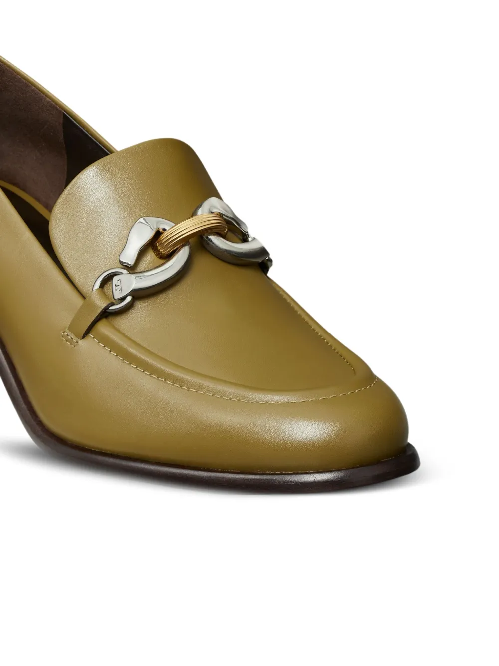 Tory Burch 55mm Jessa heeled loafers Green