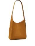 Tory Burch small Romy suede tote bag - Brown