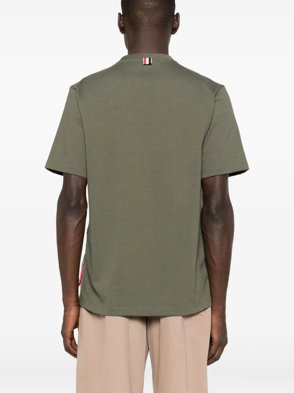 Thom Browne T-shirt met zakdetail Groen