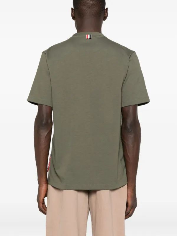 Thom Browne ポケットディテール Tシャツ | グリーン | FARFETCH JP