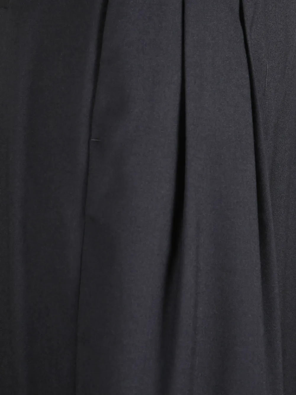 Peserico Broek met geplooide voorkant Zwart