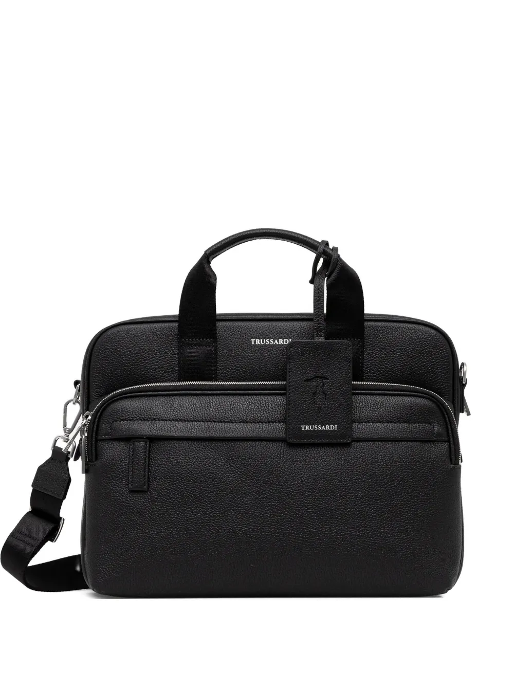Trussardi logo-print briefcase | Black | Image 1