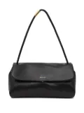 Trussardi medium Orbita flap shoulder bag - Black