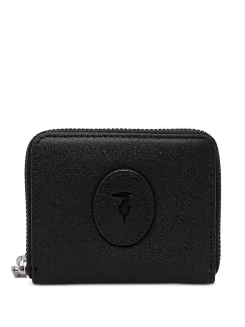 Trussardi logo-patch wallet