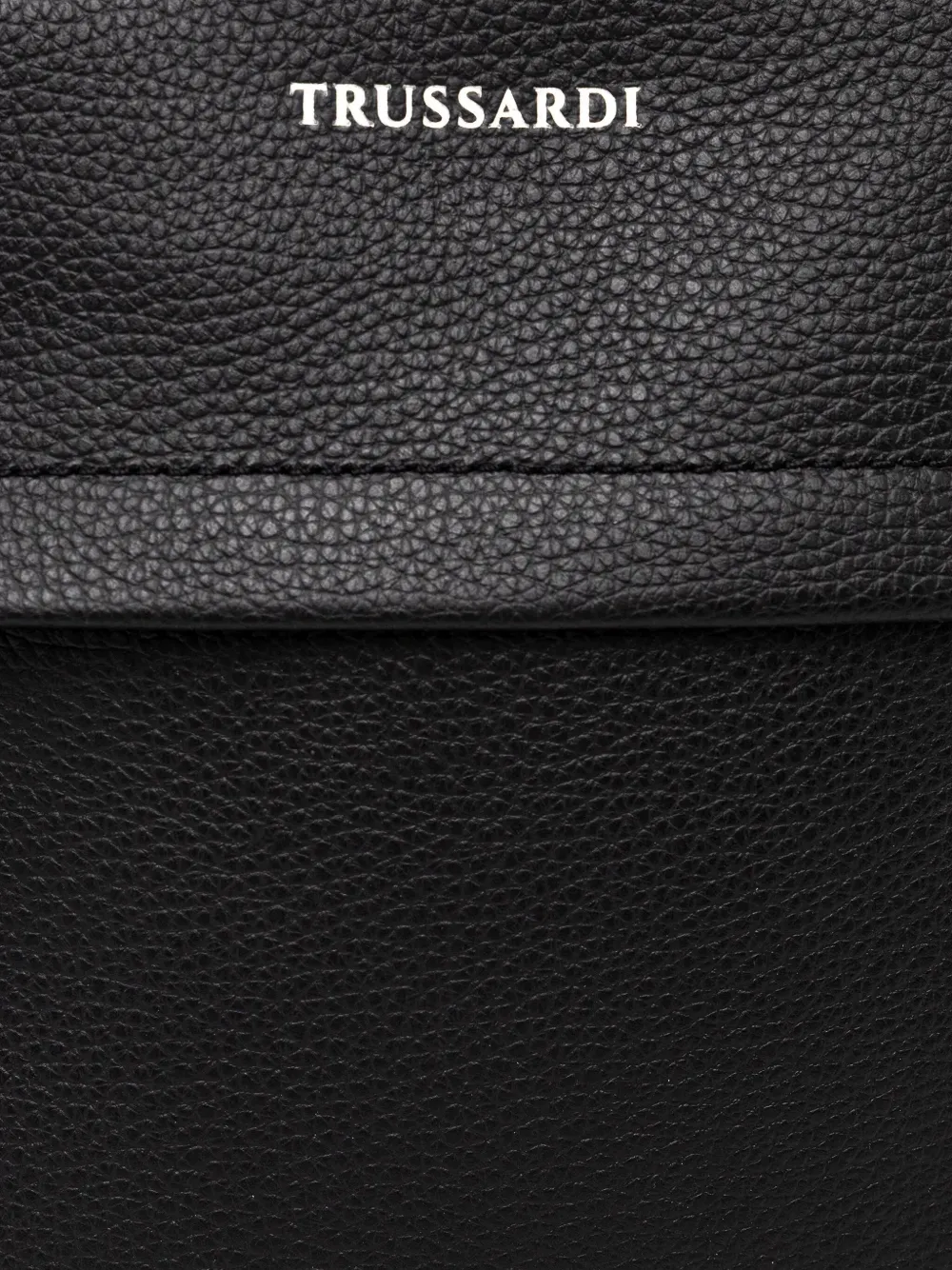 Trussardi Leren messengertas Zwart