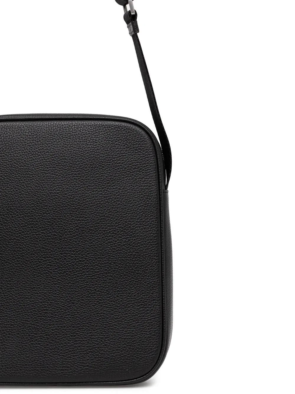 Trussardi Leren messengertas Zwart