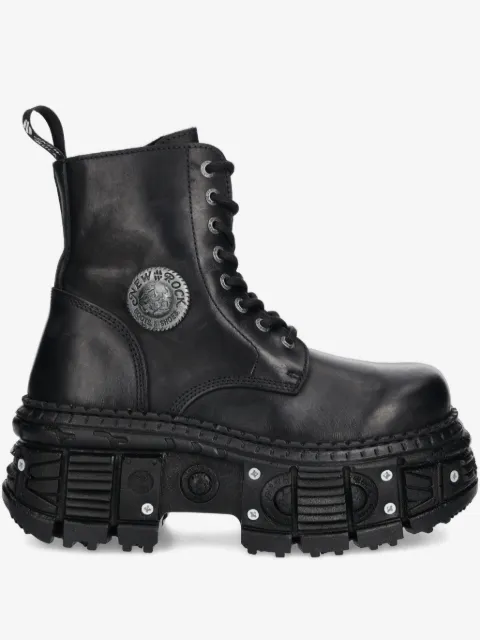 NEW ROCK 100mm lace-up boots