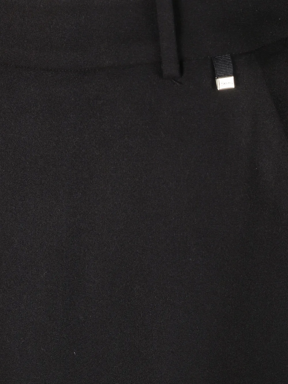 Herno Pleated Midi Skirt In Black