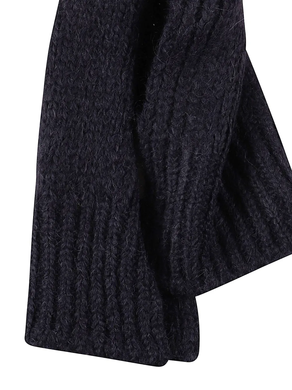 JIL SANDER+ ribbed scarf - Blauw
