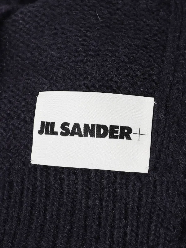 JIL SANDER+ リブ スカーフ | ブルー | FARFETCH JP