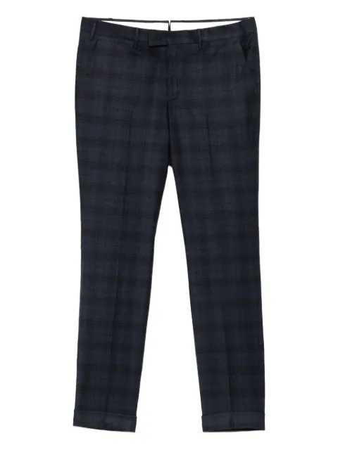 PT Torino pantalones rectos con cuadros estampados