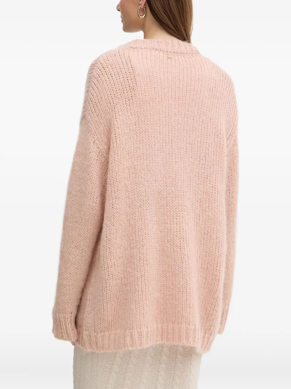 Silvian Heach Button-fastening Cardigan In Pink