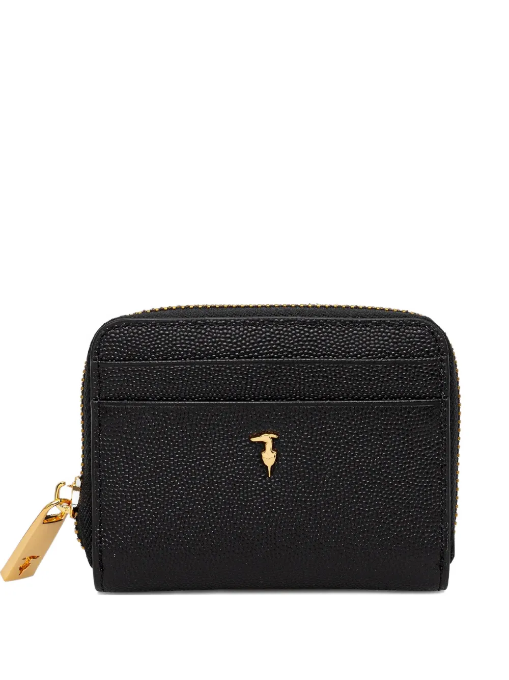 Trussardi Portemonnee met ritssluiting Zwart