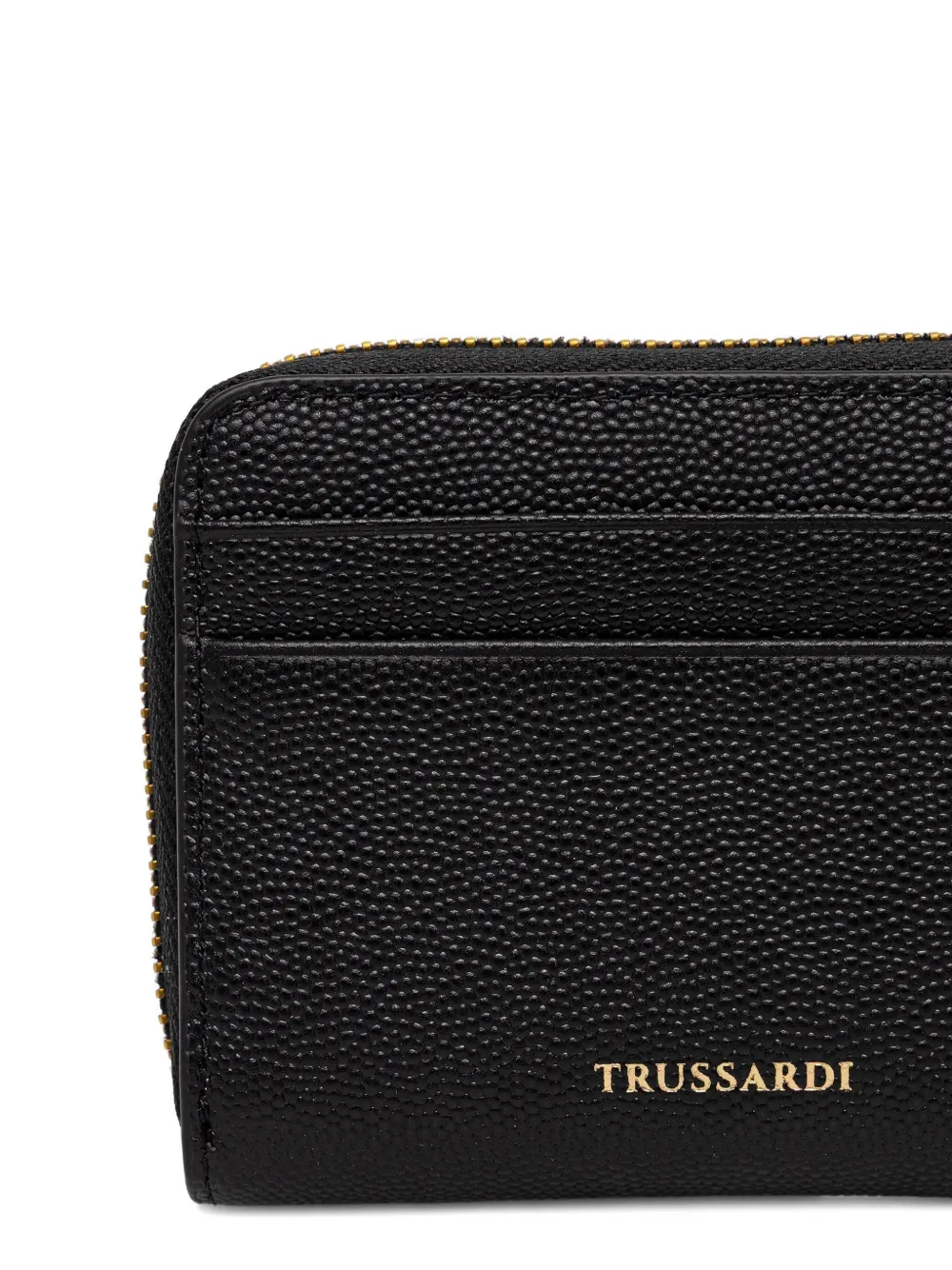 Trussardi Portemonnee met ritssluiting Zwart
