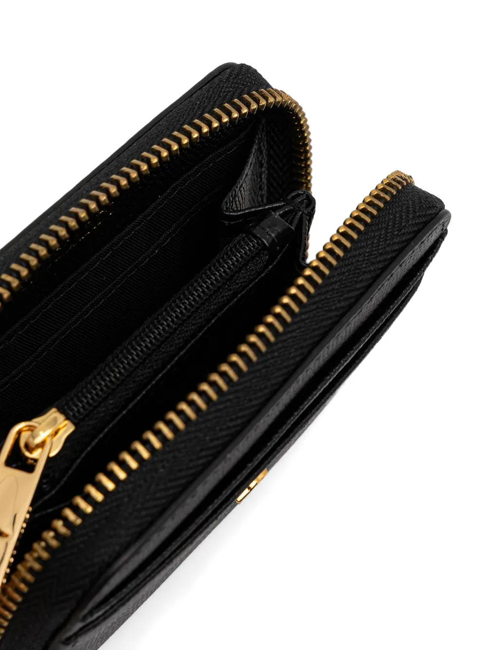 Trussardi Portemonnee met ritssluiting Zwart