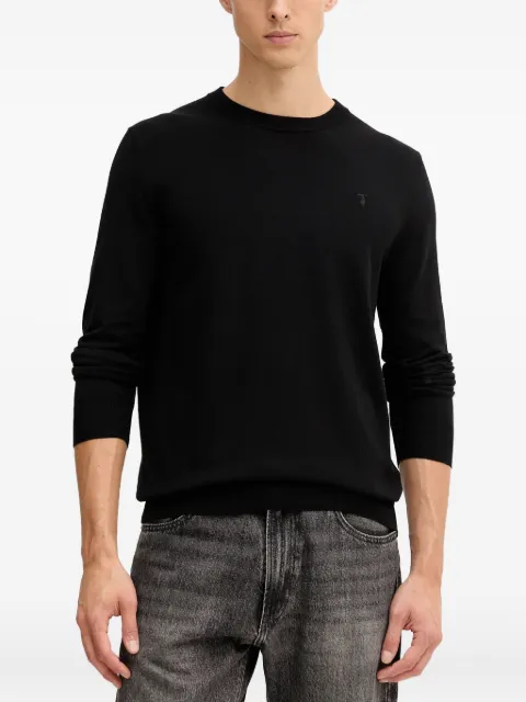 Trussardi small-logo crew-neck sweater